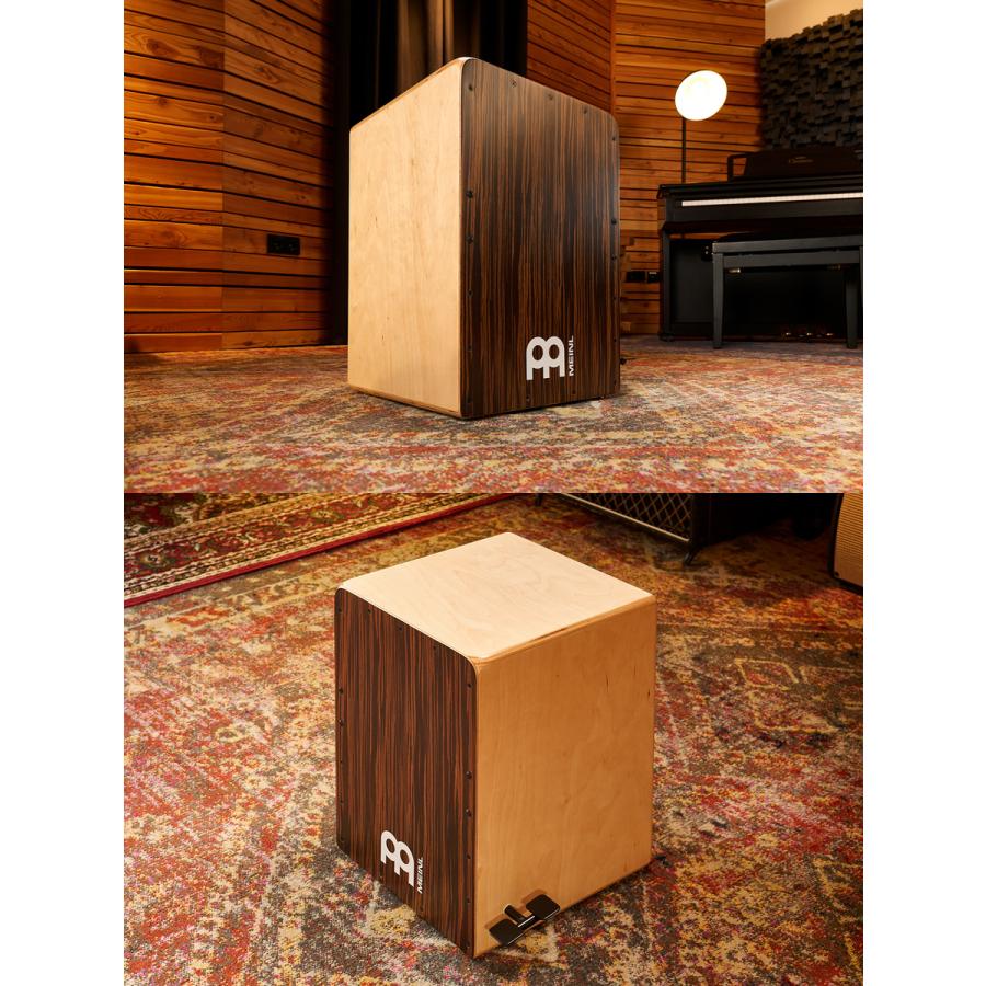 MEINL Percussion カホン Ebony Bass Foot Switch Cajon JBC6EY［マイネル パーカッション スネア切り替えフットスイッチ搭載 Cajon］｜sakuragakki｜07