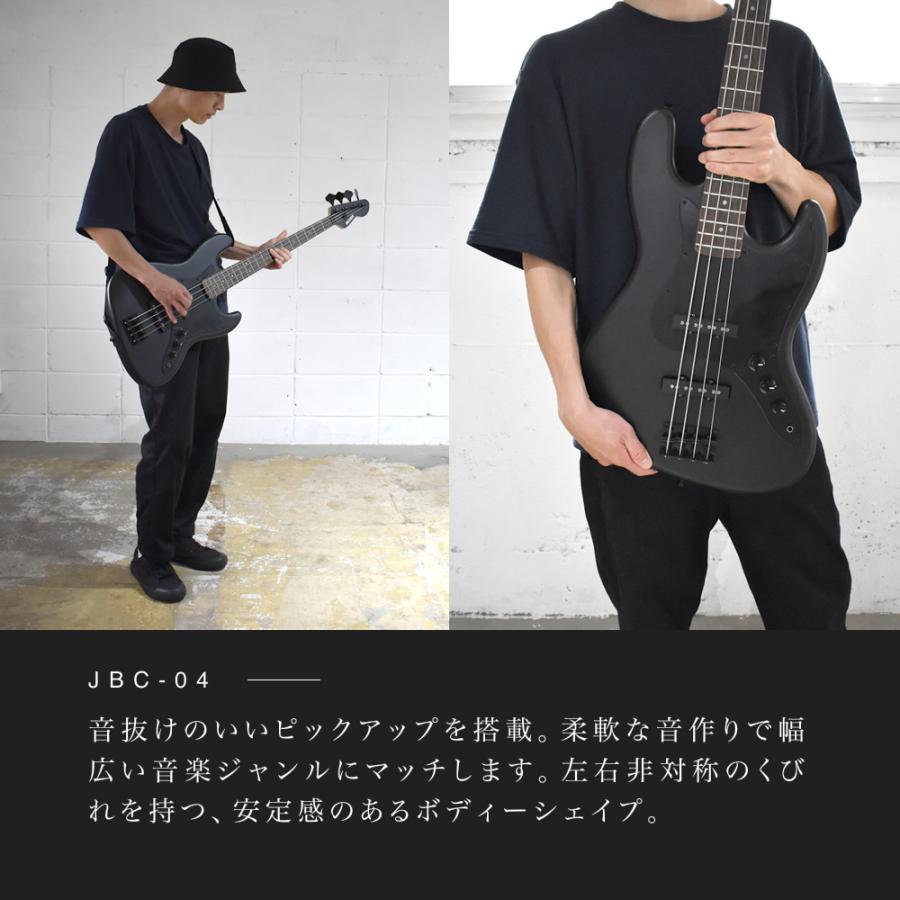 SELDER エレキベース JBC-04/PBC-04 VOX amPlug3セット〔セルダー エレキベース ヘッドフォンアンプ アンプラグ3 AP3-BA AP3BA AP3-MB AP3MB〕〔大型荷物〕の画像
