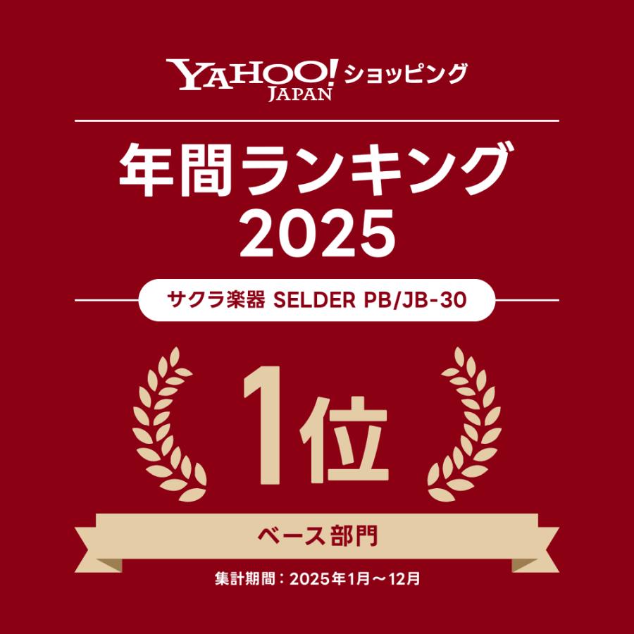 エレキベース 初心者セット SELDER PB-30/JB-30 ベースリミテッドセット〔入門 PB30 JB30〕〔大型荷物〕の画像