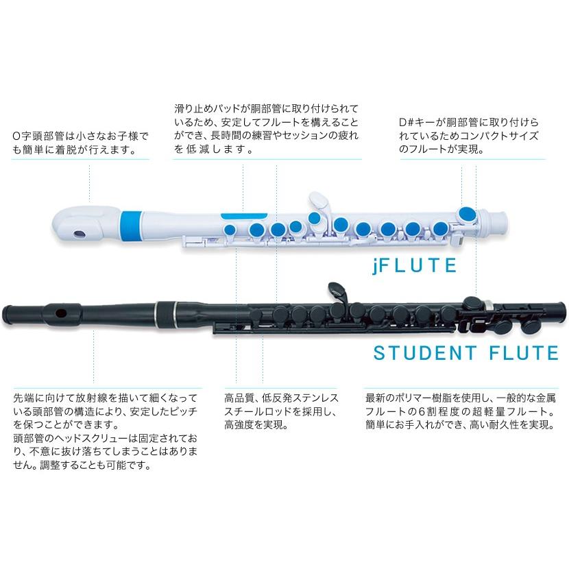 nuvo Nuvo プラスチック製フルート Jフルート Ver2.0〔jFlute nuvo Nuvo プラスチック製フルート Jフルート Ver2.0〔jFlute