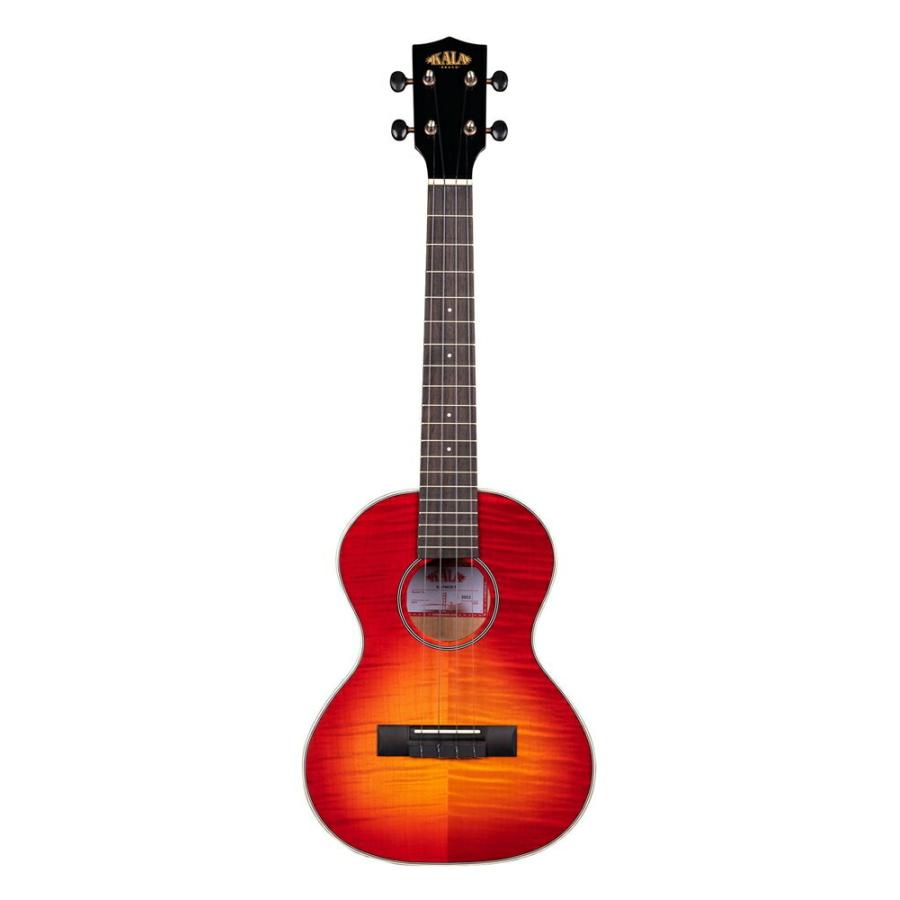カラーで Kala チェリーバースト Ka Fmcb T ケース付属 Kafmcbt サクラ楽器 Paypayモール店 通販 Paypayモール カラ ウクレレ Gloss Flame Maple Burst Series フレイムメイプルボディ テナー ティながら