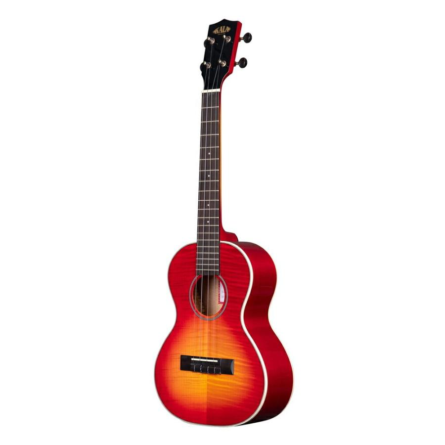 カラーで Kala チェリーバースト Ka Fmcb T ケース付属 Kafmcbt サクラ楽器 Paypayモール店 通販 Paypayモール カラ ウクレレ Gloss Flame Maple Burst Series フレイムメイプルボディ テナー ティながら