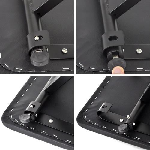 キーボードスローン KB-4400〔折りたたみ式、3段階調整