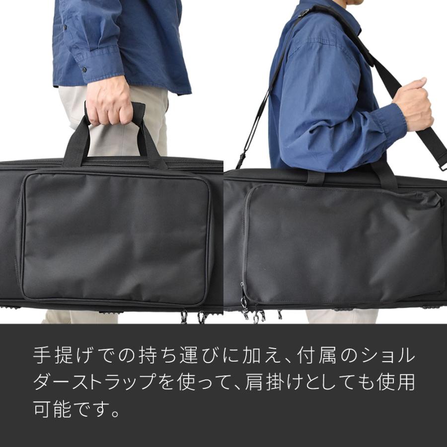 キーボードケース 37鍵用 KBB-37〔手提げ・肩掛け・両肩掛け対応