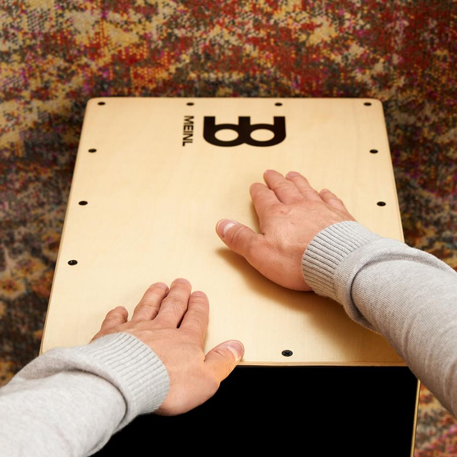 MEINL Percussion カホン Headliner Serie MCAJ100BK-MA+ 純正ギグバッグ付き〔マイネル パーカッション ヘッドライナーシリーズ Cajon〕の画像
