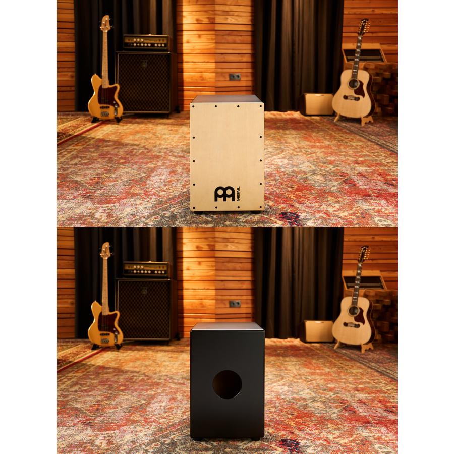 MEINL Percussion カホン Headliner Serie MCAJ100BK-MA+ 純正ギグバッグ付き〔マイネル パーカッション ヘッドライナーシリーズ Cajon〕の画像