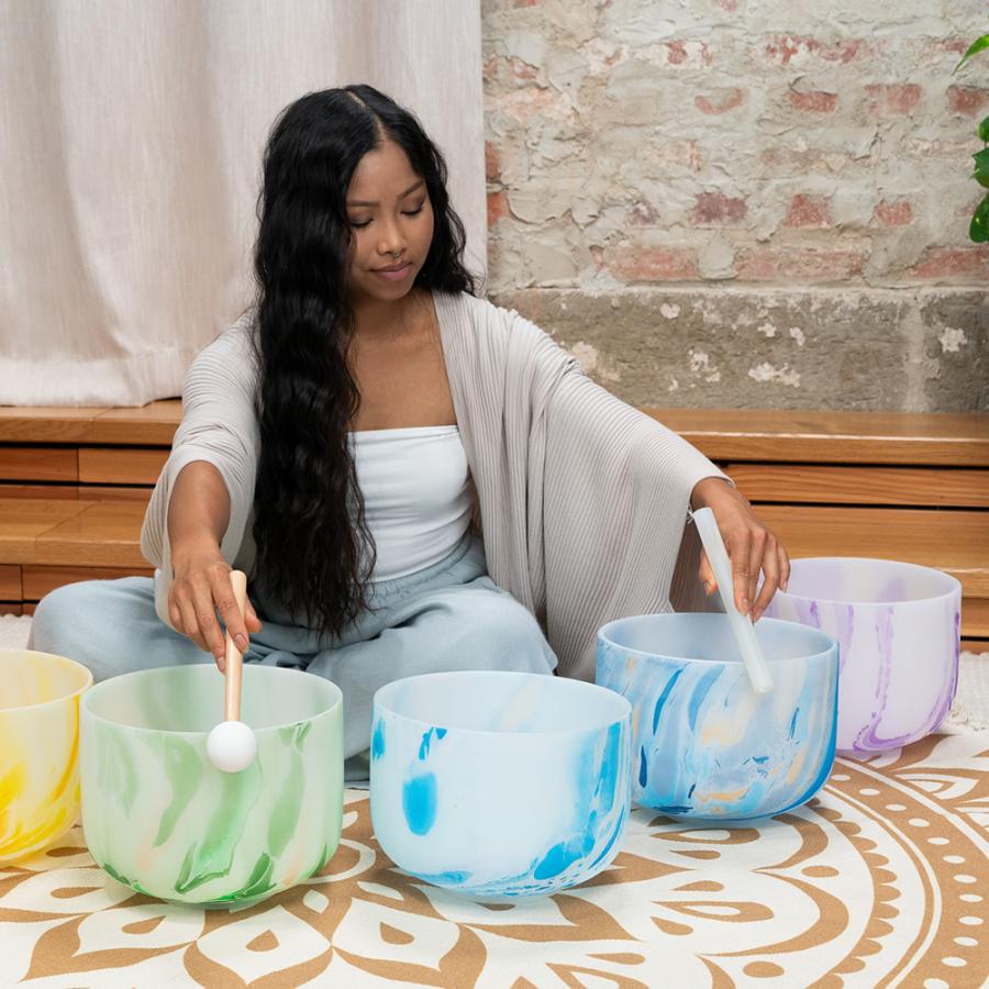 マイネル クリスタルシンキングボウル D4 MEINL Sonic Energy Marble