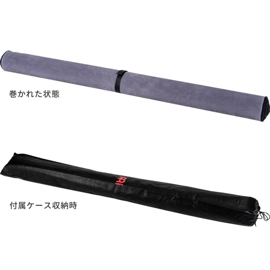 MEINL（マイネル） ドラムラグ MDRS-BK Black (160x140cm)〔マイネル