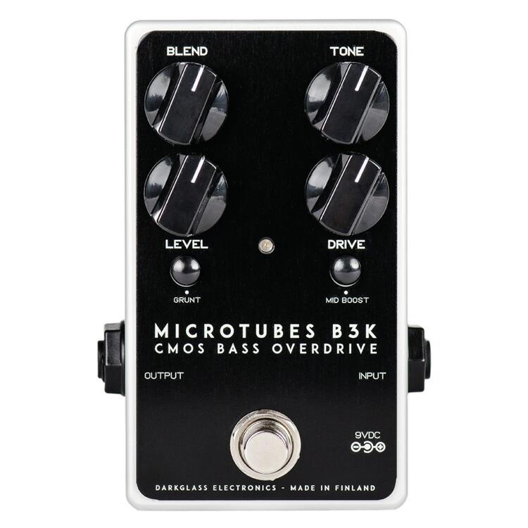 Darkglass Electronics オーバードライブ Microtubes B3K Overdrive〔ベース用エフェクター ダークグラスエレクトロニクス〕『今だけピック10枚セット付き』｜sakuragakki