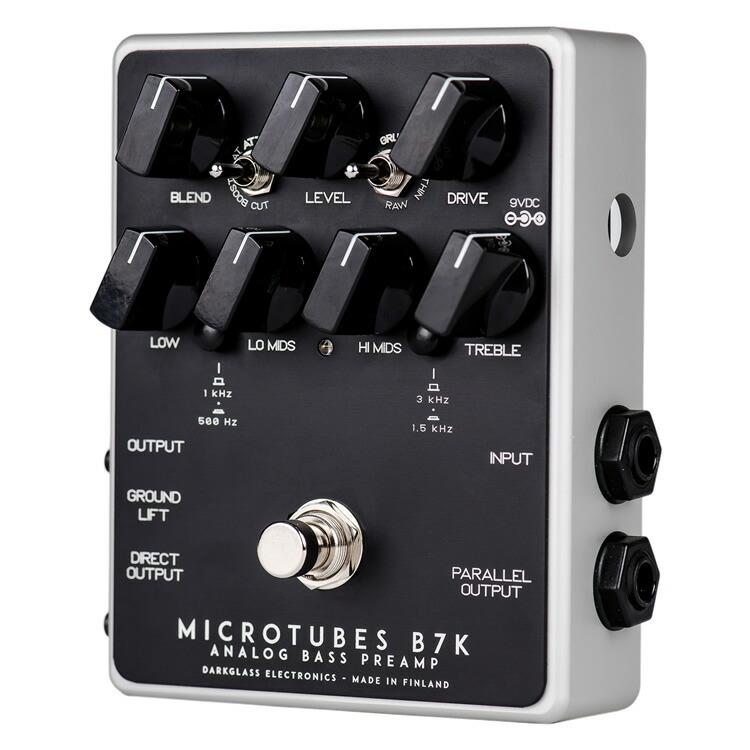 【クレーさま専用】【ハンドメイドエフェクター】B7k風プリアンプペダル Darkglass Electronics プリアンプ Microtubes B7K OD/Preamp