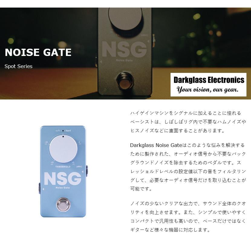 Darkglass Electronics ノイズゲート Noise Gate［ベース用エフェクター ダークグラスエレクトロニクス］『今だけピック10枚セット付き』｜sakuragakki｜02