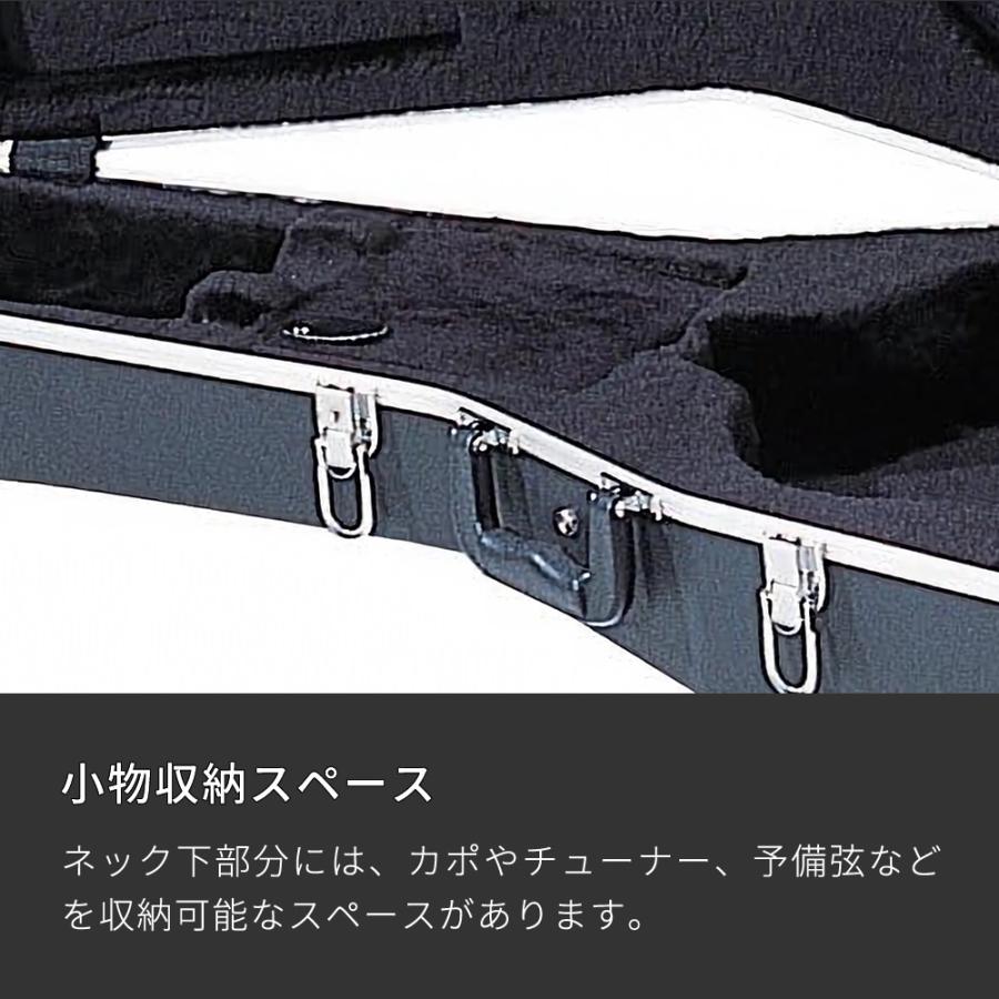 LAG T270ASCE 【ネック補修済】ハードケース付 クラシックギター用ABSハードケース CA-130〔ギターケース クラギ 収納