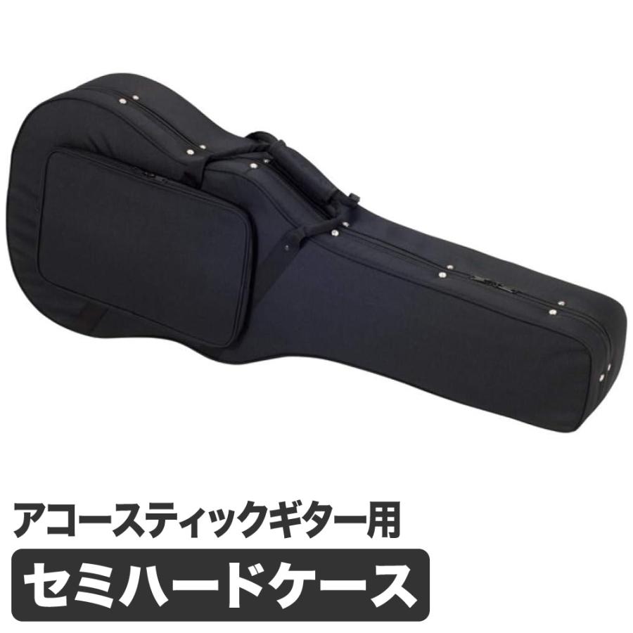 アコースティックギター用 セミハードケース SDW-100〔ギターケース