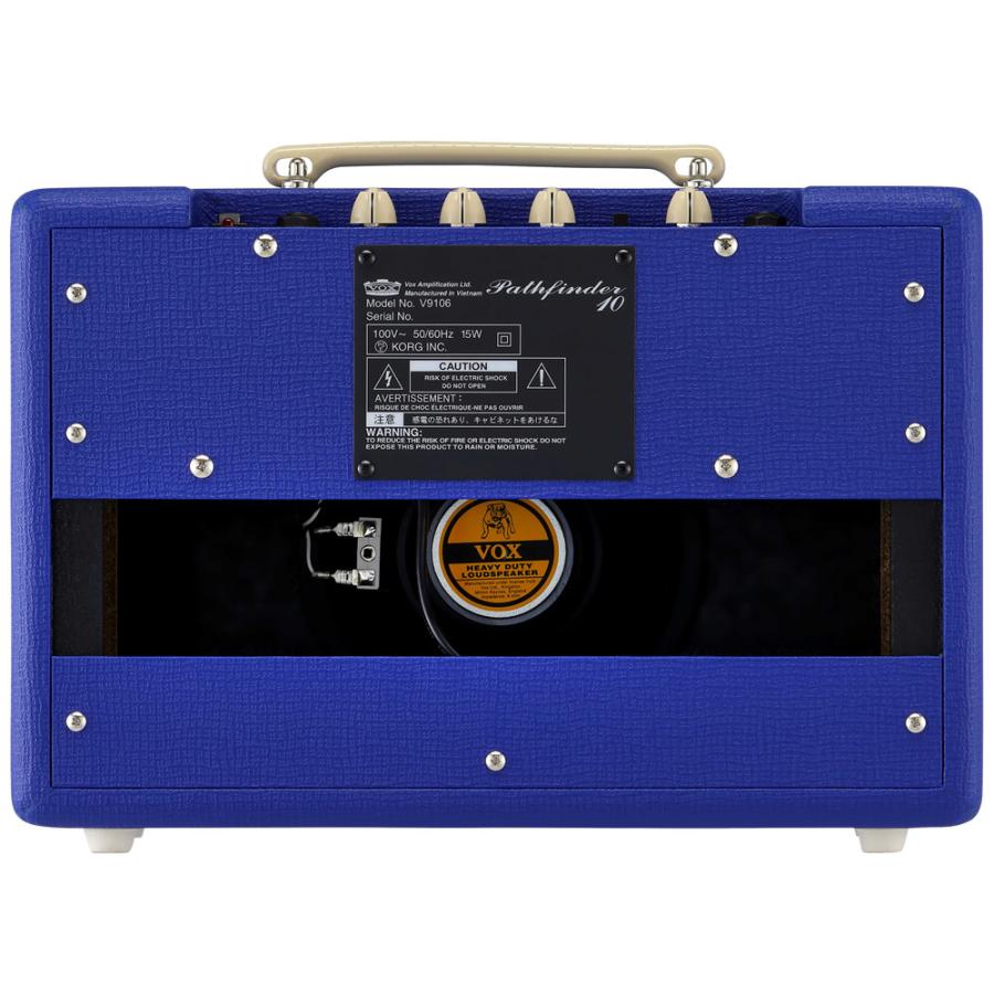 アポバスターF 5本セット VOX 10W ギターアンプ Pathfinder10/Royal Blue〔ボックス パス