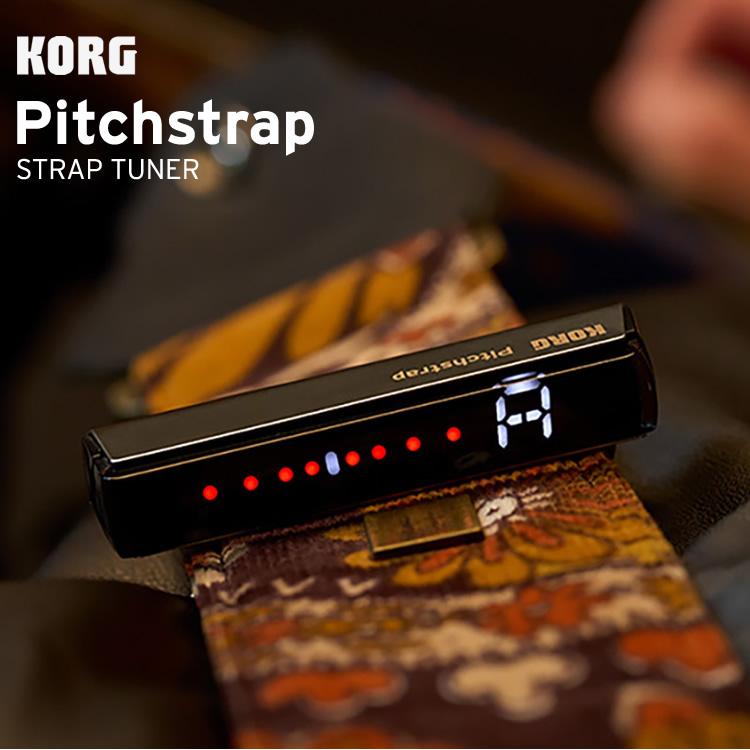 KORG（コルグ） ギター・ベース用チューナー ストラップ装着型