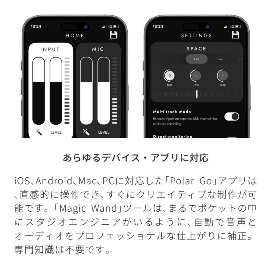 Blackstar USBオーディオインターフェース POLAR GO〔ブラックスター