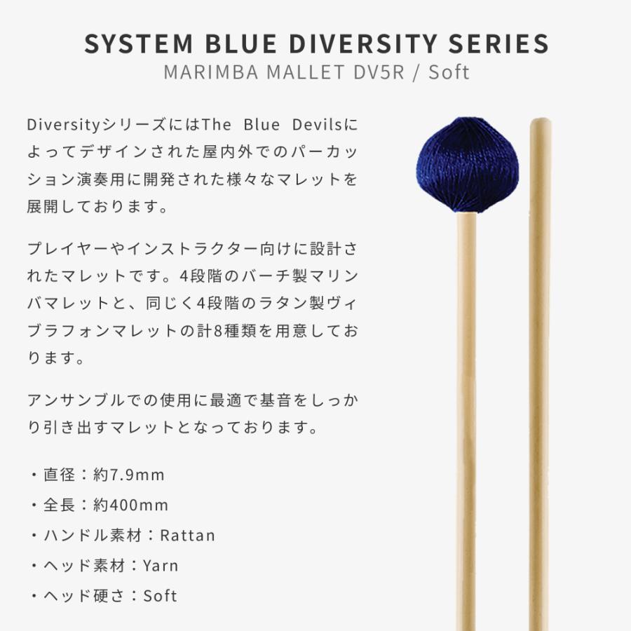 PROMARK マリンバマレット Diversity Series バーチ材 Soft DV5R〔プロマーク キーボードマレット 鍵盤マレット Marimba Mallet パーカッション 打楽器 バチ〕＊_3