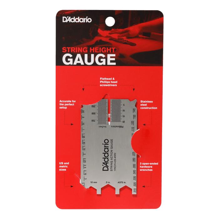 D'Addario 弦高ゲージ String Height Gauge PW-SHG-01〔ダダリオ