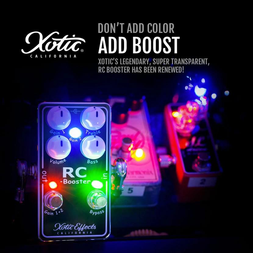Xotic RC Booster V2 エキゾチック RCブースター Xotic RC Booster-V2 