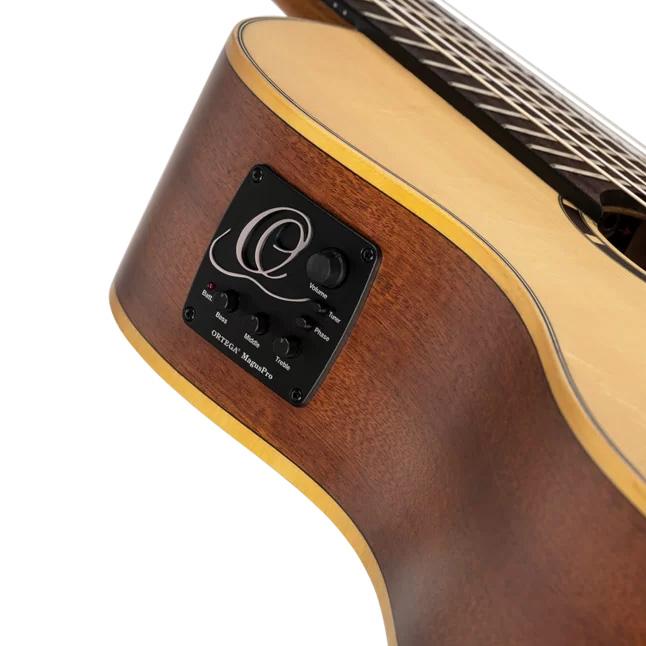 ORTEGA 7弦 クラシックギター FAMILY SERIES PROシリーズ RCE133-7 ギグバッグ付き〔オルテガ 多弦 エレガット 単板 2023〕_4