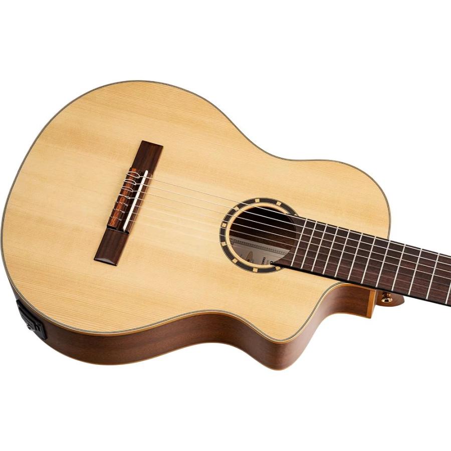 ORTEGA 7弦 クラシックギター FAMILY SERIES PROシリーズ RCE133-7 ギグバッグ付き〔オルテガ 多弦 エレガット 単板 2023〕_3