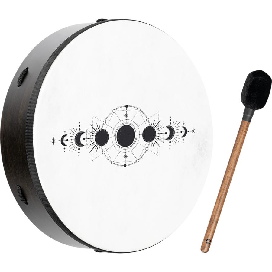 MEINL Sonic Energy リチュアルドラム シンセティックヘッド 14" RD14DWB-SH〔マイネル フレームドラム ヨガ ヒーリング 瞑想 ムーンフェイズ RITUAL DRUM 〕_3