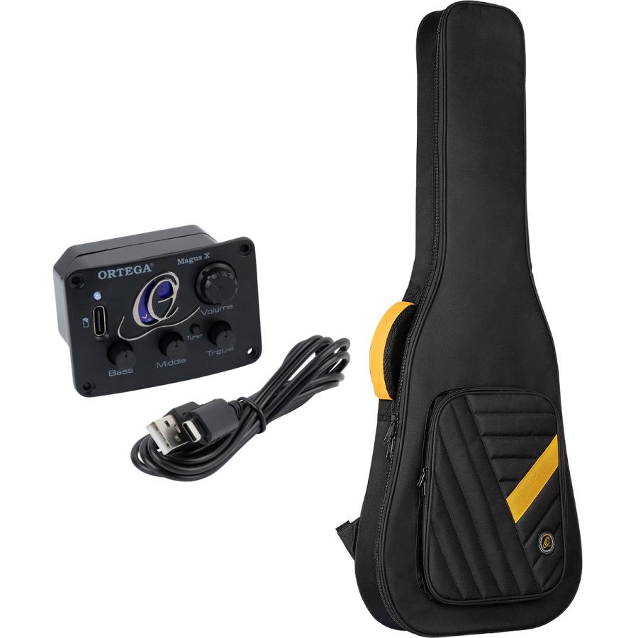 ORTEGA エレガット TOURPLAYER RTPSTD ギグバッグ付属〔オルテガ エレクトリック クラシックギター ナイロンギター SBK NAT〕 |  | 08