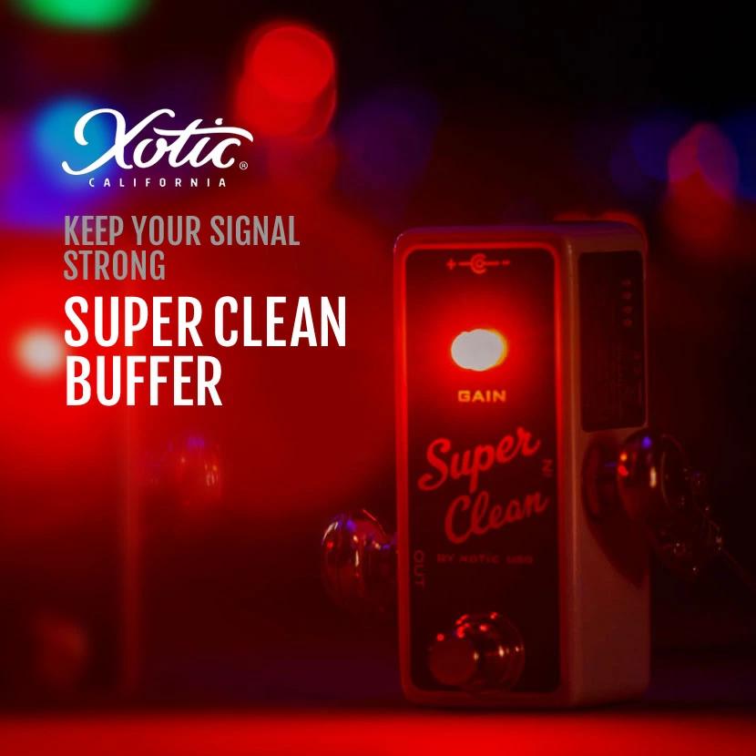 今日まで値下げXOTIC エキゾチックSuper Clean Buffer 今だけピック10枚セット付き』SUPER CLEAN BUFFER Xotic バッファー