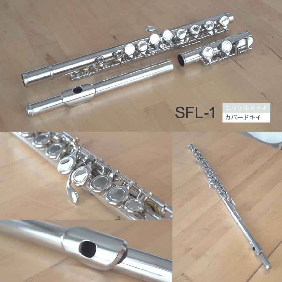 【比較的美品】Soleil フルート 管楽器 初心者向け ケース付 Soleil フルート SFL-1 単品 専用ケース・その他付属品付き〔ソレイユ