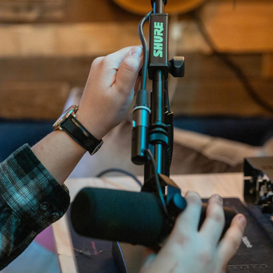 GATOR CASES Shure by Gator 卓上マイクスタンド ブームタイプ 角型