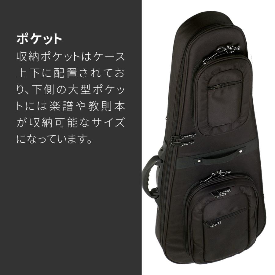 エレキギター用セミハードケース SHE-120 〔ギターケース ショルダー