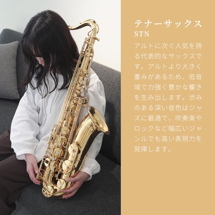 Soleil テナーサックス STN-1 Soleil テナーサックス STN-1 初心者入門セット〔ソレイユ STN1 管楽器