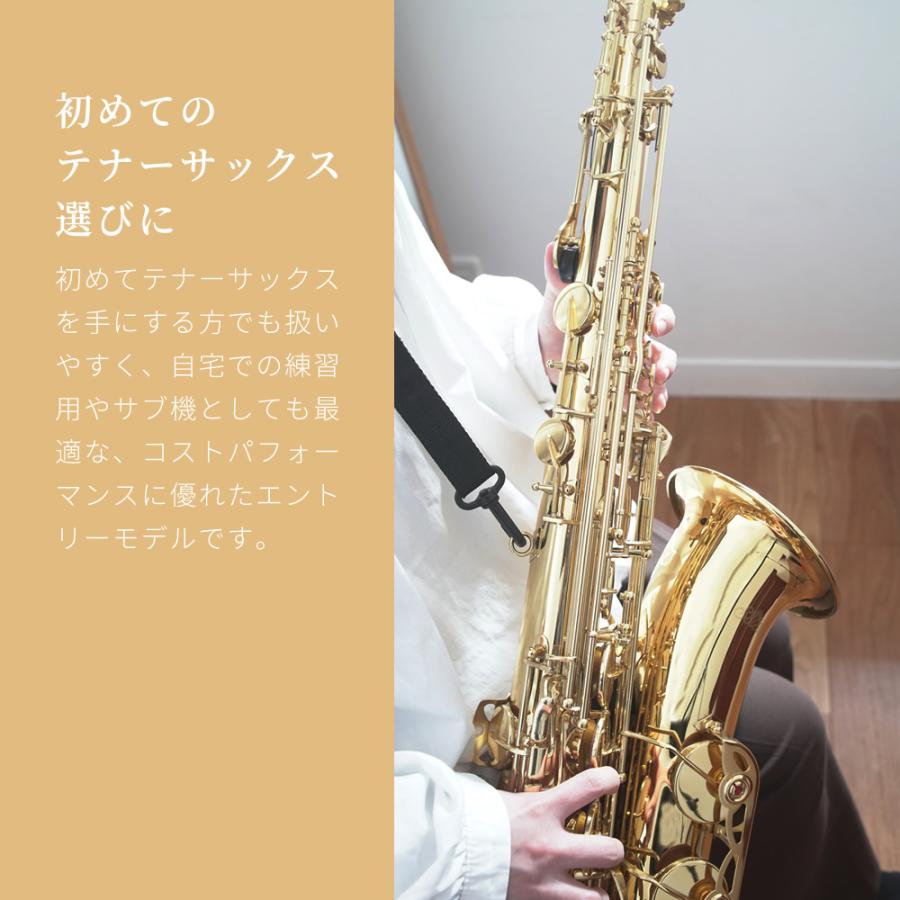Soleil テナーサックス STN-1 初心者入門セット〔ソレイユ STN1 管楽器
