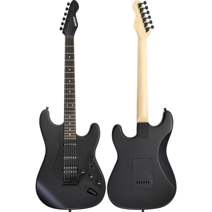 エレキギター ブラックマット仕様 SELDER STC-04 リミテッド エレキギター ブラックマット仕様 SELDER STC-04 リミテッド