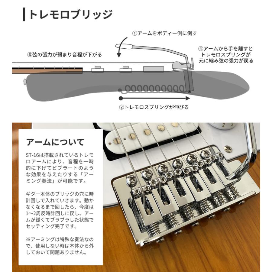 SELDER エレキギター ハムバッカー搭載 STH-20 リミテッドセット［セルダー 初心者セット 入門セット STH20］｜sakuragakki｜09