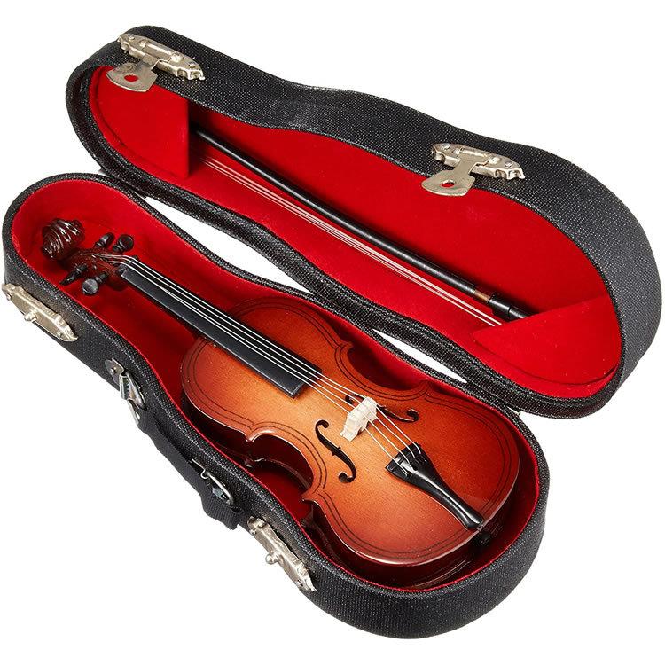 ミニチュア楽器 チェロ 全長約15cm SUNRISE SOUND HOUSE ※ディスプレイ