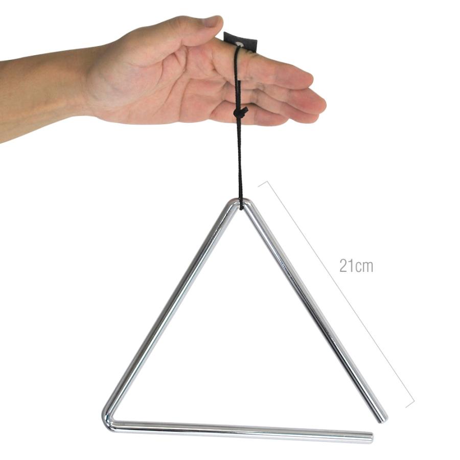 トライアングル 21cm TA-1000 ビーター・吊革付属〔KC パーカッション