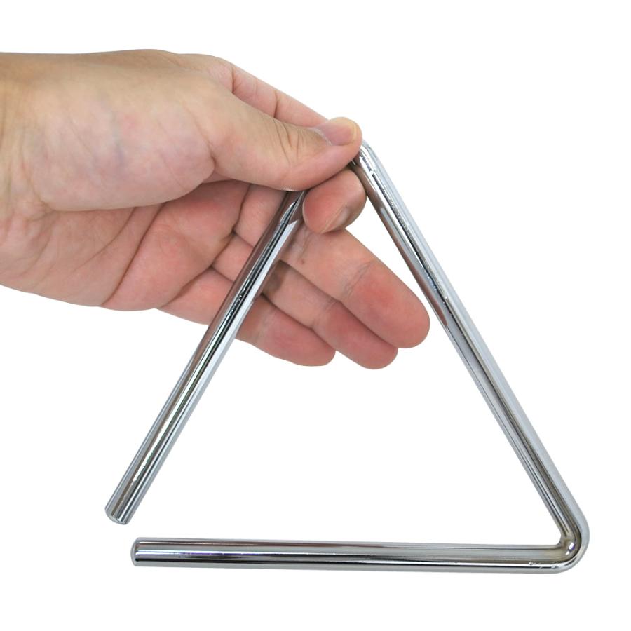 トライアングル 15cm TA-900 10個セット ビーター・吊革付属〔KC パーカッション 体鳴楽器 打楽器 Triangle TA900〕_5