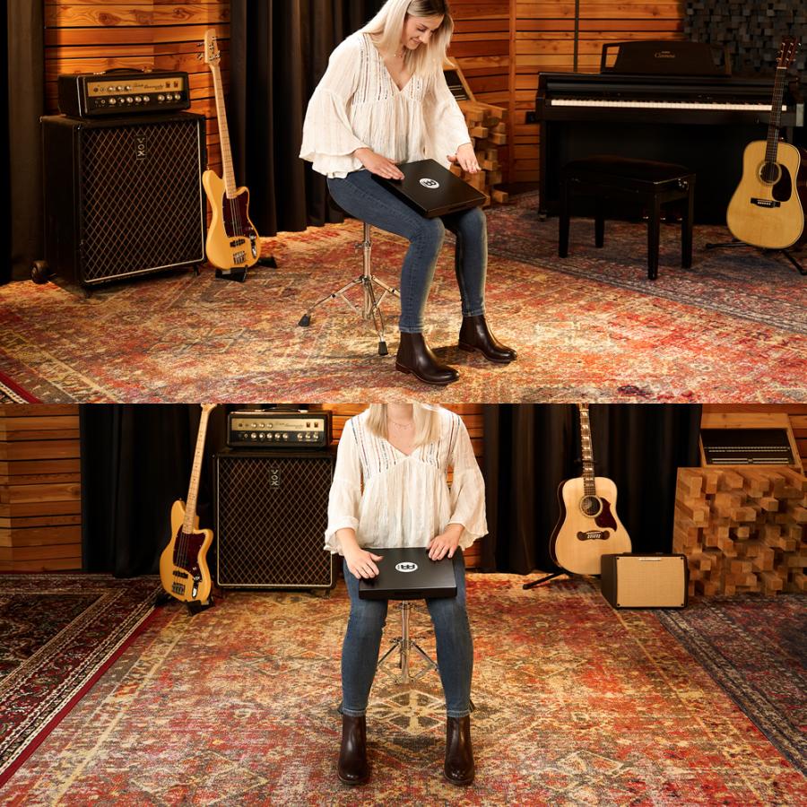 MEINL ( マイネル ) TCAJ1BK　トラベルカホン Amazon.com: Meinl Percussion TCAJ1BK Compact Rubber Wood