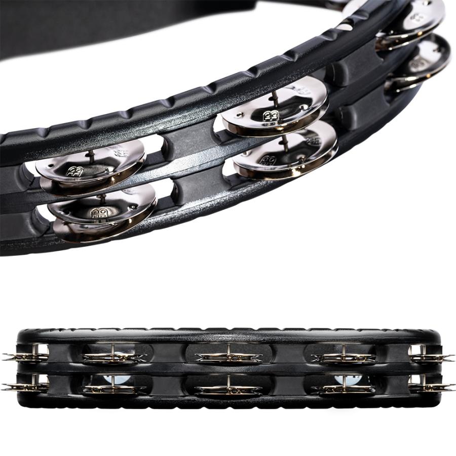 MEINL Percussion ABSタンバリン/スチールジングル TMT1BK