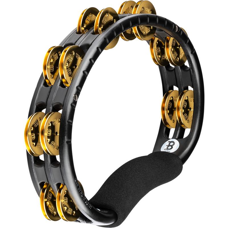 MEINLタンバリン TMT1B-BK ABSフレーム ブラス 自作ミュート付き MEINL Percussion ABSタンバリン/ブラスジングル TMT1B-BK〔マイネル
