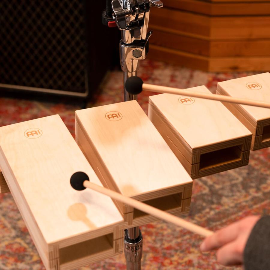 MEINL Percussion ウッドブロック5点セット TMWTB〔マイネル パーカッション WOOD TEMPLE BLOCK SET〕_6