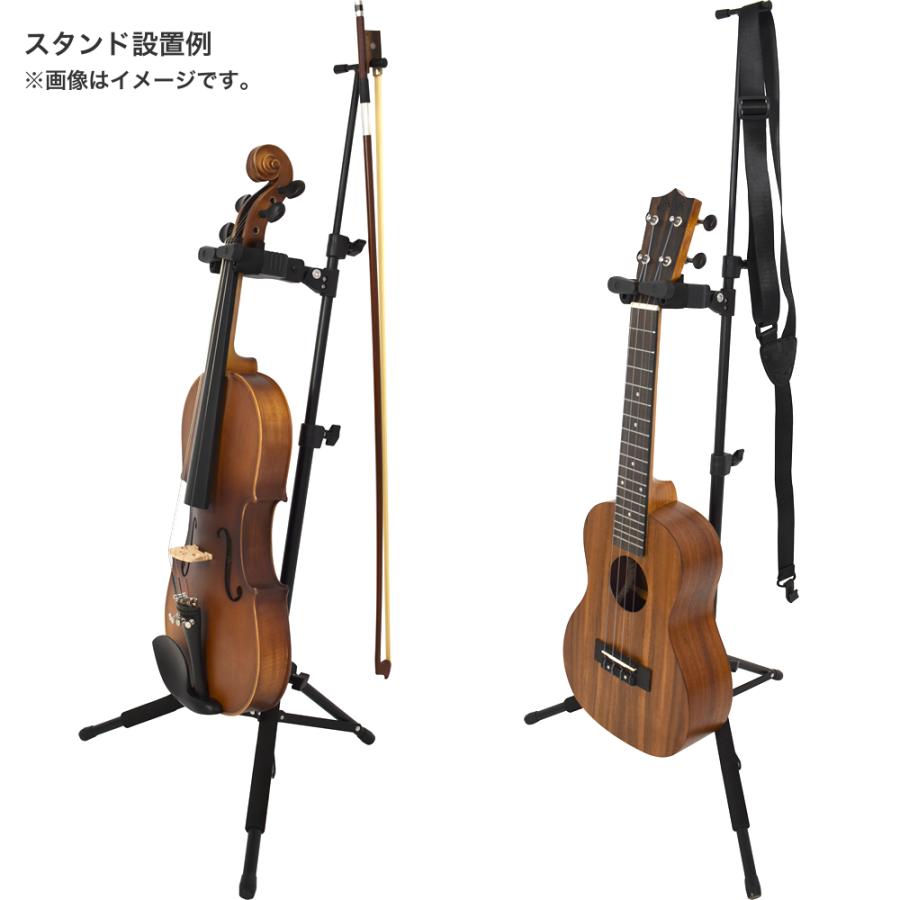 TOUGH-TX ロック式バイオリン・ウクレレ用スタンド TX-GS03UV〔タフ