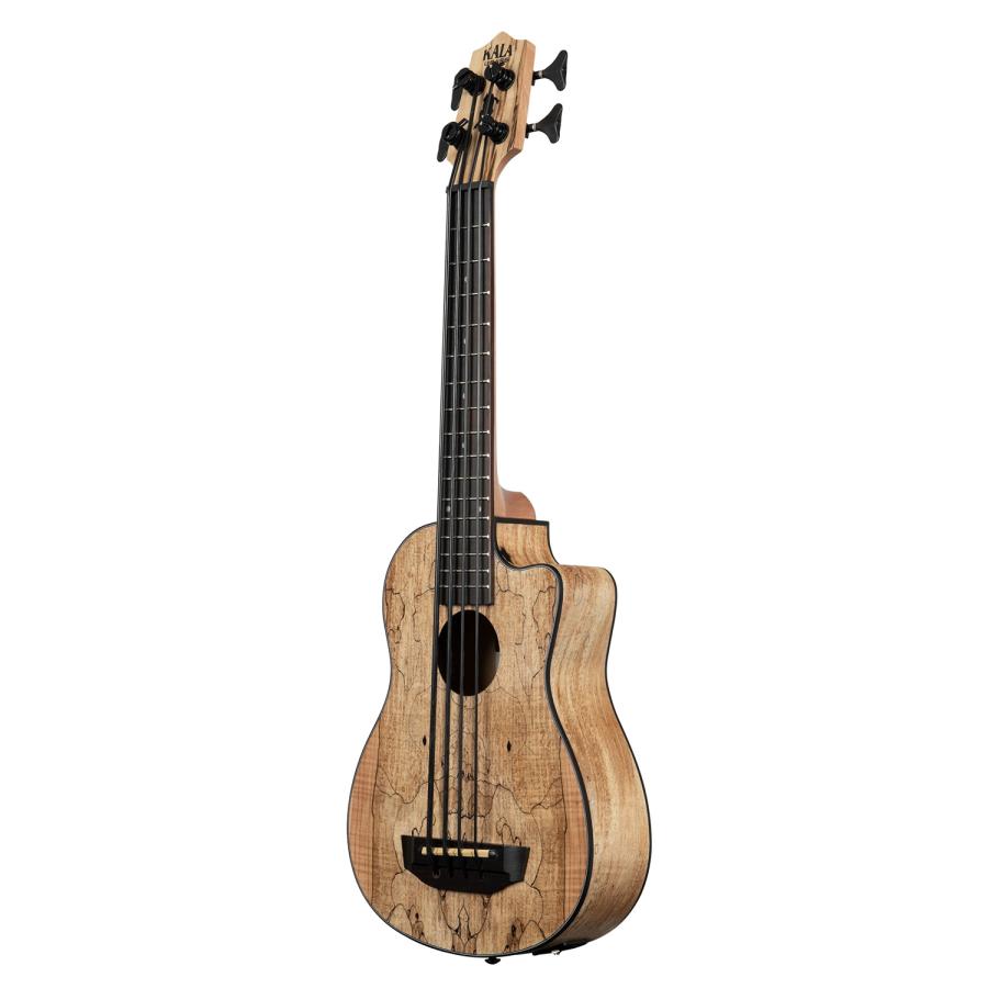 KALA ウクレレ ベース SPALTED MAPLE U-BASS UBASS-SP-MAPL-FS
