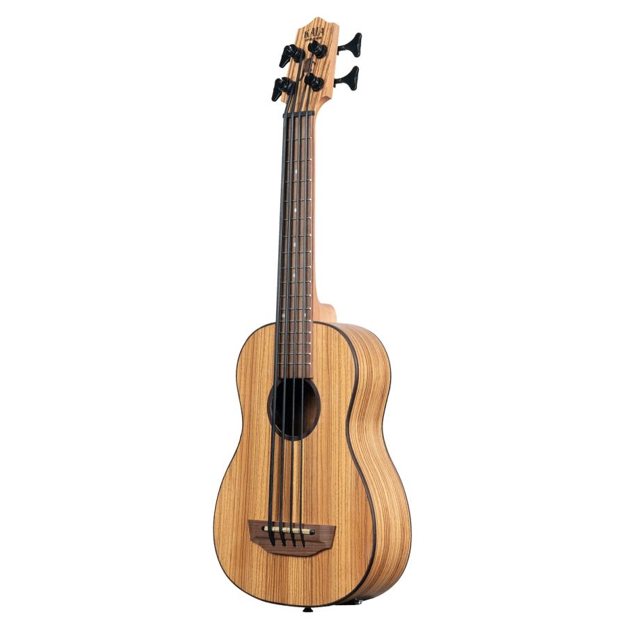 KALA ウクレレ ベース ZEBRAWOOD U-BASS UBASS-ZEB-FS ギグバッグ付属〔カラ エレキ ゼブラ ウクレレ ユーベース〕_3