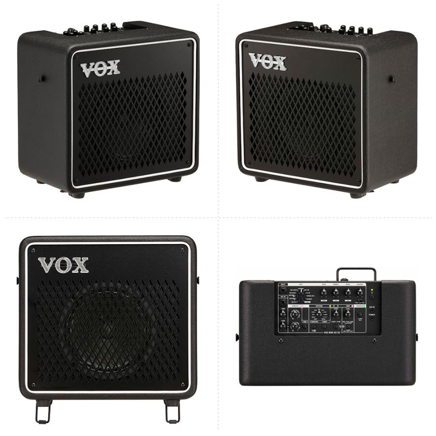VOX ギターアンプ MINI GOシリーズ VMG-50［ボックス 軽量・コンパクト モバイルバッテリー対応 様々な機能を搭載］｜sakuragakki｜02