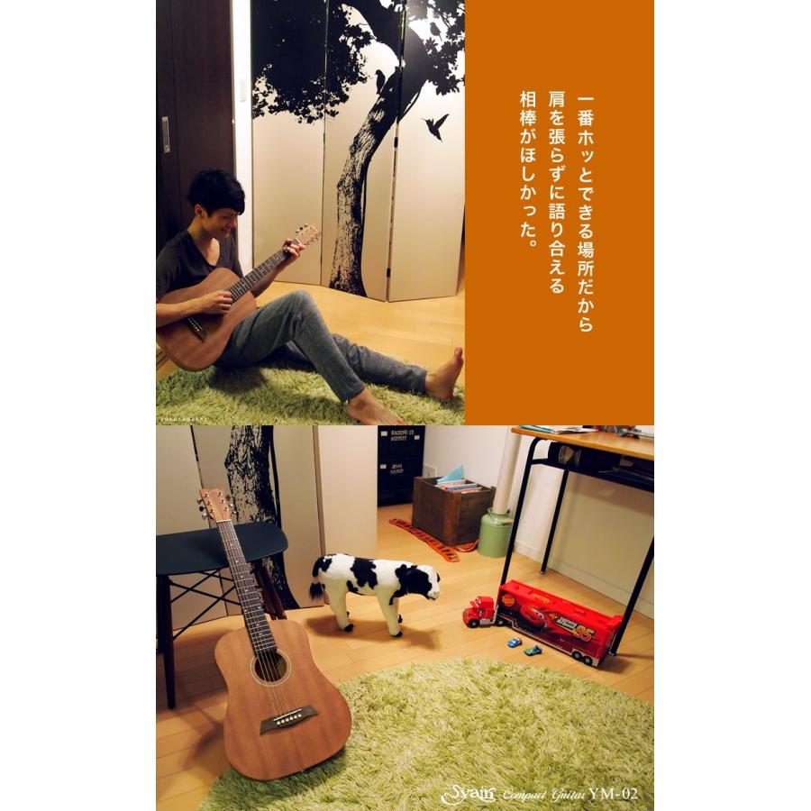 S.Yairi 左利き用 コンパクトアコースティックギター YM-02LH 16 S.Yairi 左利き用 コンパクトアコースティックギター YM-02LH 16