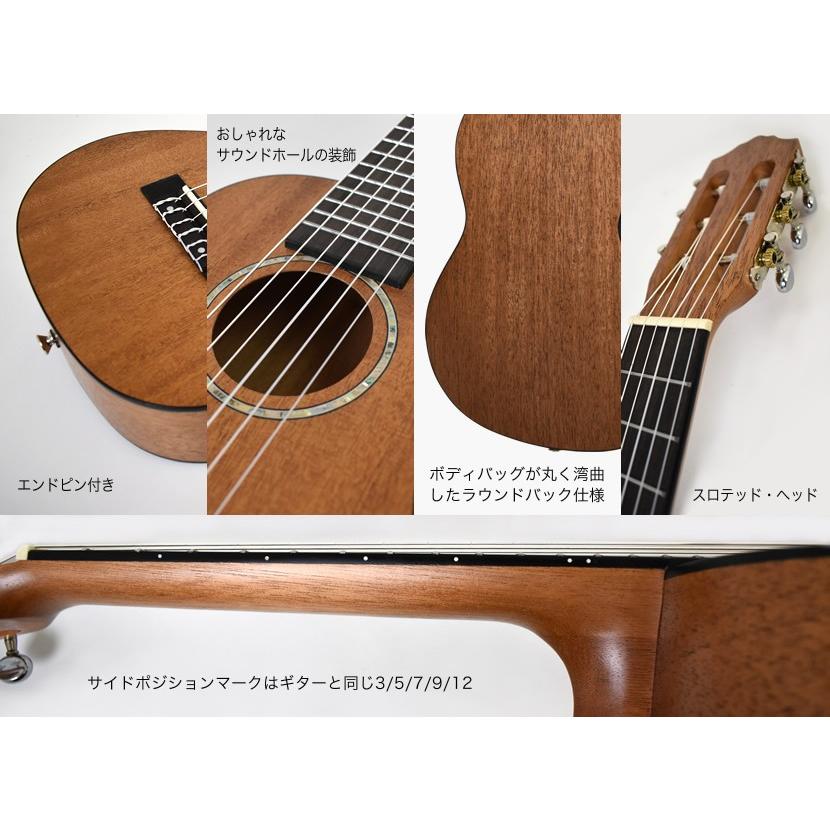 S.Yairi ウクレレギター YU-GT-01 単品［ソフトケース付属］［ヤイリ