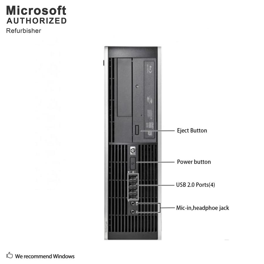 Desktop Computer Package Compatible with HP Elite 8100, Intel Co 並行輸入品｜sakuragumi｜10