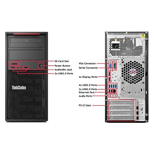 Lenovo ThinkStation P300 Tower PC, Intel Quad Core i7 4770 up to 並行輸入品｜sakuragumi｜06